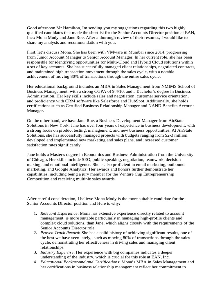 Total Experience Vs Relevant Experience