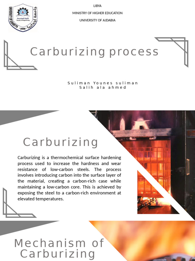 Carburizing Process Overview and Types | PDF | Materials | Industrial ...