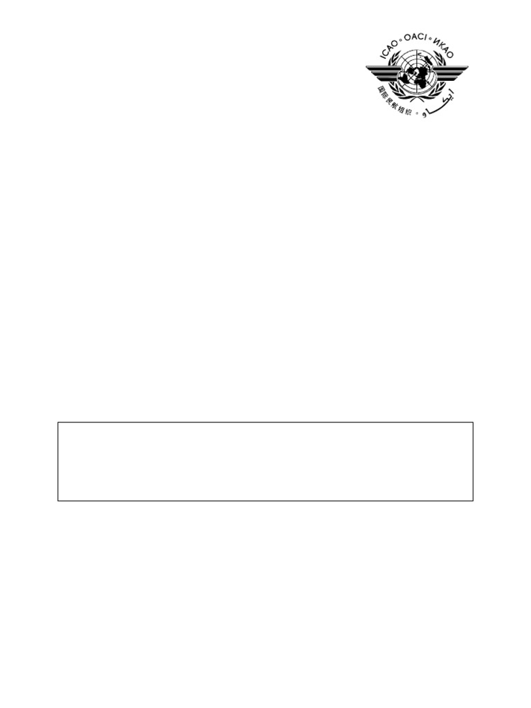 ICAO Doc 9379: Personnel Licensing Manual | PDF | Aviation | Aerospace