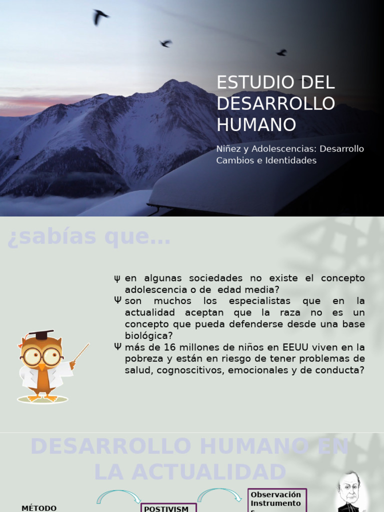 Desarrollo Humano: Etapas y Cambios | PDF | Adultos | Aprendizaje