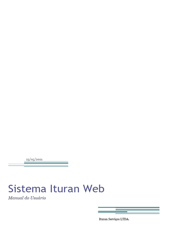 Manual do Sistema Ituran Web | PDF | Estado | Rede mundial de computadores