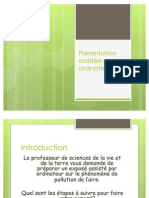 Présentation assistée par ordinateur