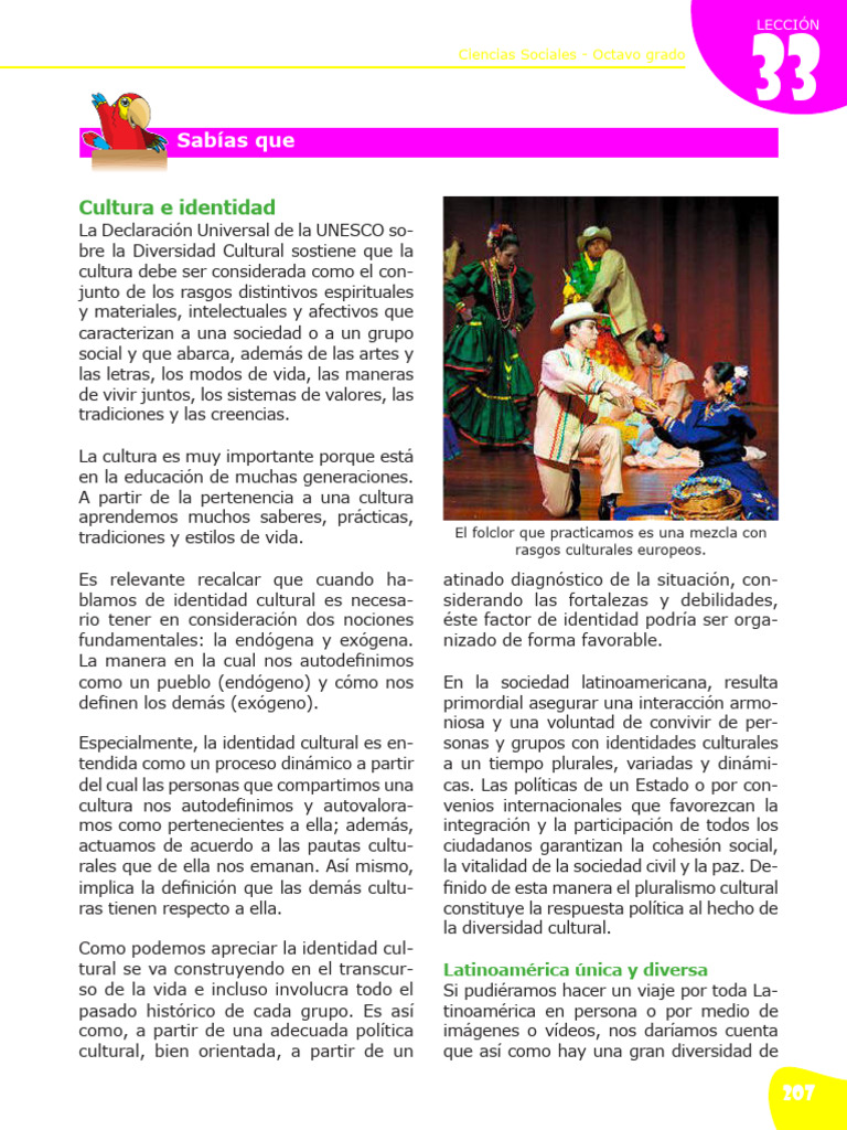Lección 33 CCSS 8vo | PDF | Américas | America latina