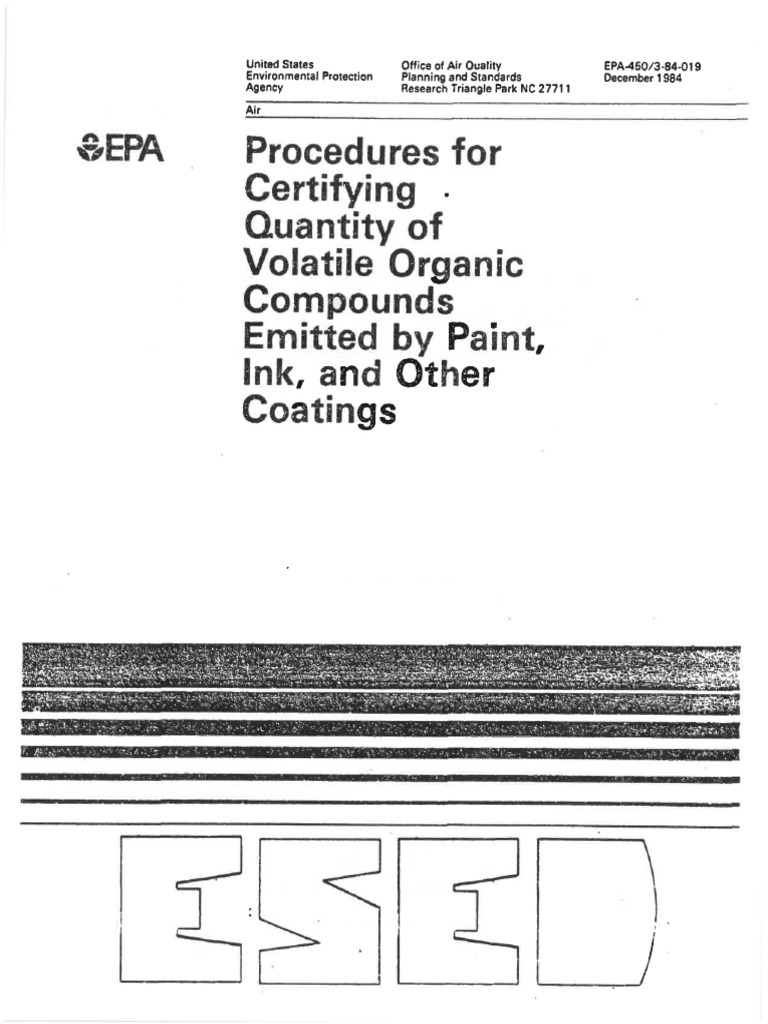 Epa 450 3-84-019 | PDF