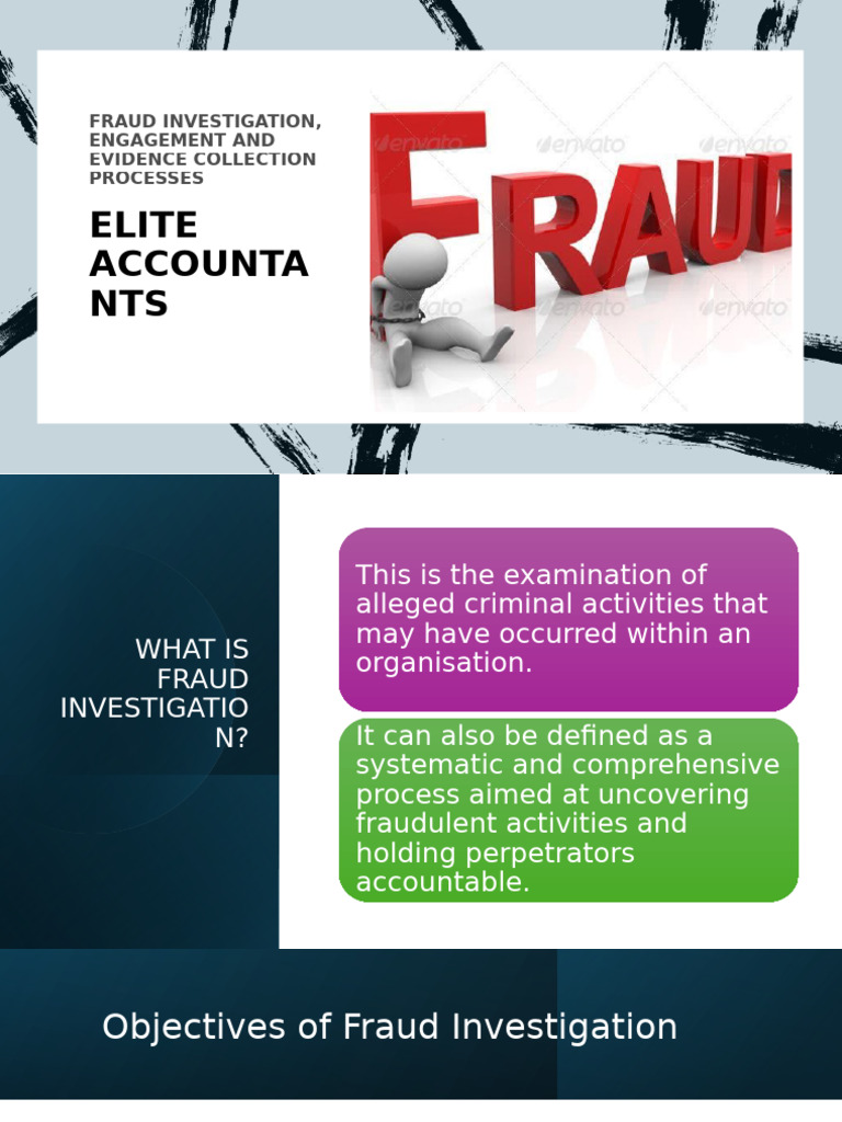 Fraud Investigation and Evidence Collection | PDF | Internal Audit | Audit