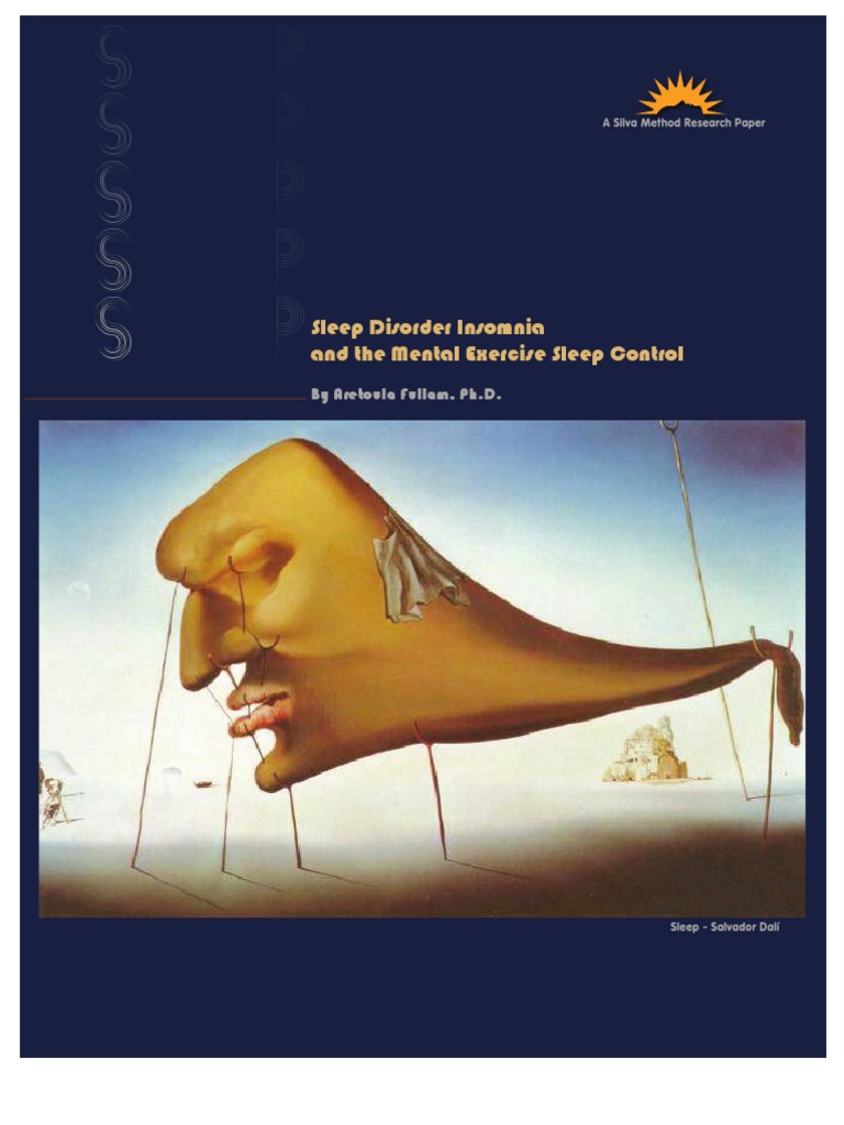 Sleep Disorder Insomnia and The Mental Exercise Sleep Control | PDF ...