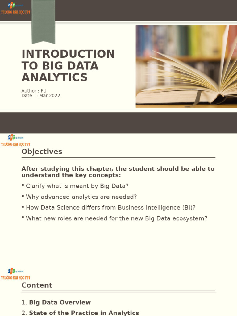 Chapter_01_Introduction to Big Data | PDF | Big Data | Data Science
