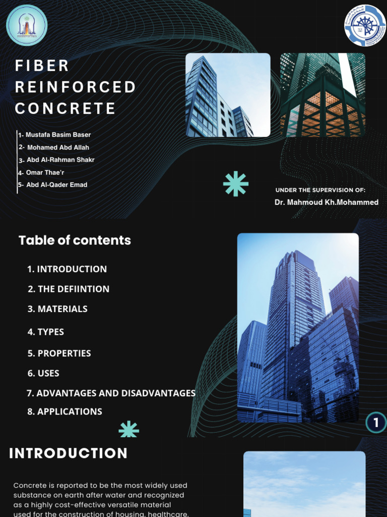 Fiber Reinforced Concrete Overview | PDF | Reinforced Concrete | Concrete