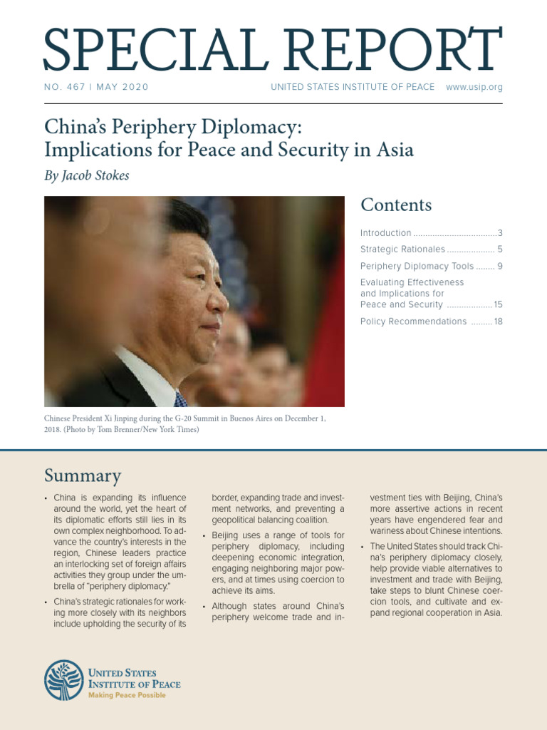China's Periphery Diplomacy Explained | PDF | China | World Politics