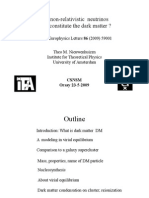 Theo M. Nieuwenhuizen - Do Non-Relativistic Neutrinos Constitute The Dark Matter ?