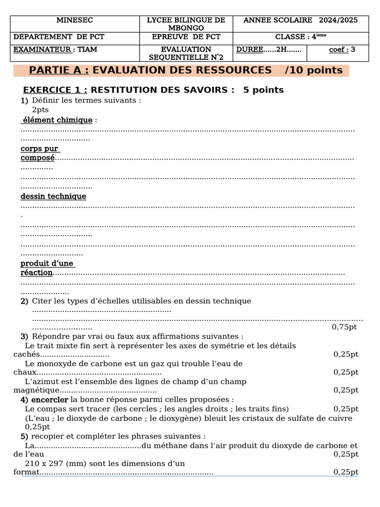 Évaluation PCT : Concepts et Techniques | PDF | Substances chimiques