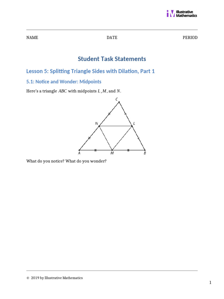 Examples Of Task Statements