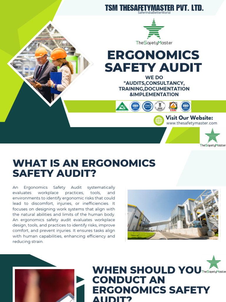 Ergonomics Safety Assessment | PDF | Human Factors And Ergonomics ...