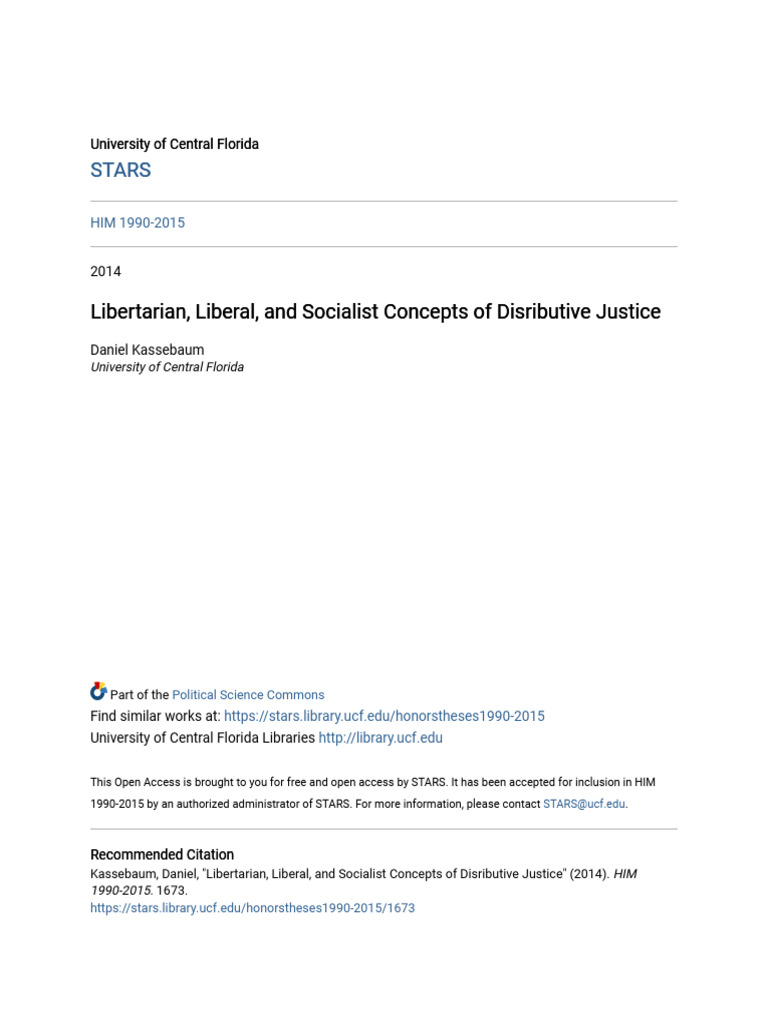 Distributive Justice: Key Political Theories | PDF | Justice | Crime ...