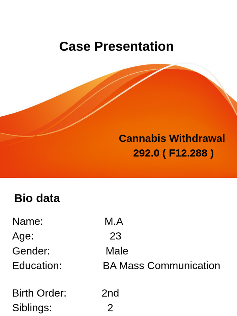 Case Conference Final (1) - 2 | PDF | Thought | Major Depressive Disorder