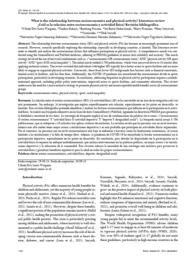 EBSCO FullText 2024 11 18 | PDF | Socioeconomic Status | Health Equity