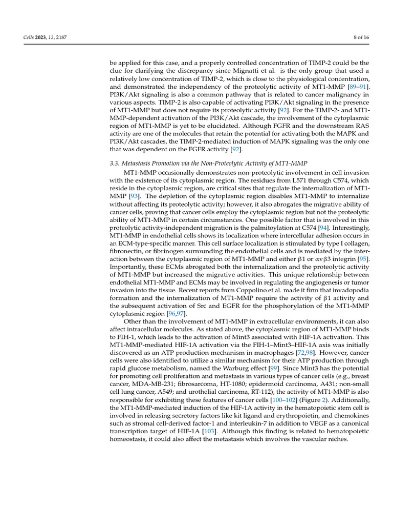 cells-12-02187-8 | PDF | Extracellular Matrix | Cell Biology