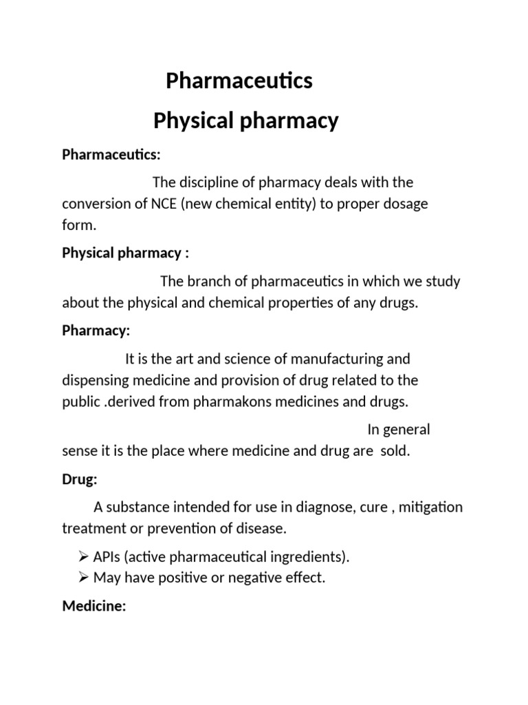 Pharmaceutics Pt2 Pdf Phases Of Clinical Research Pharmacy