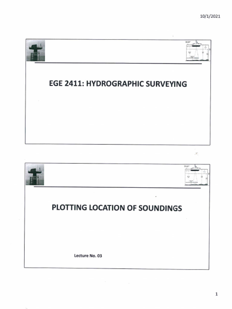EGE2411 - Lesson - 3 - Plotting Sounding - Class Notes | PDF