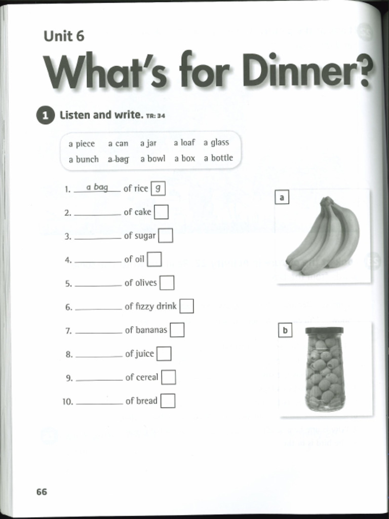 Our World 3. Unit 6 Workbook | PDF