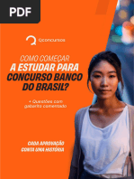 Plano de Estudos para Concurso BB | PDF | Aprendizado | Tempo