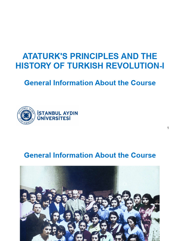 History of Ataturk Session - I | PDF | Turkey | Mustafa Kemal Atatürk