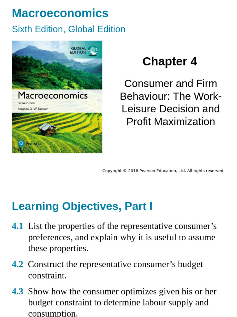 Chapter 4 Students | PDF | Labour Economics | Production Function