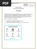Cane Gait Patterns Explained | PDF | Chair