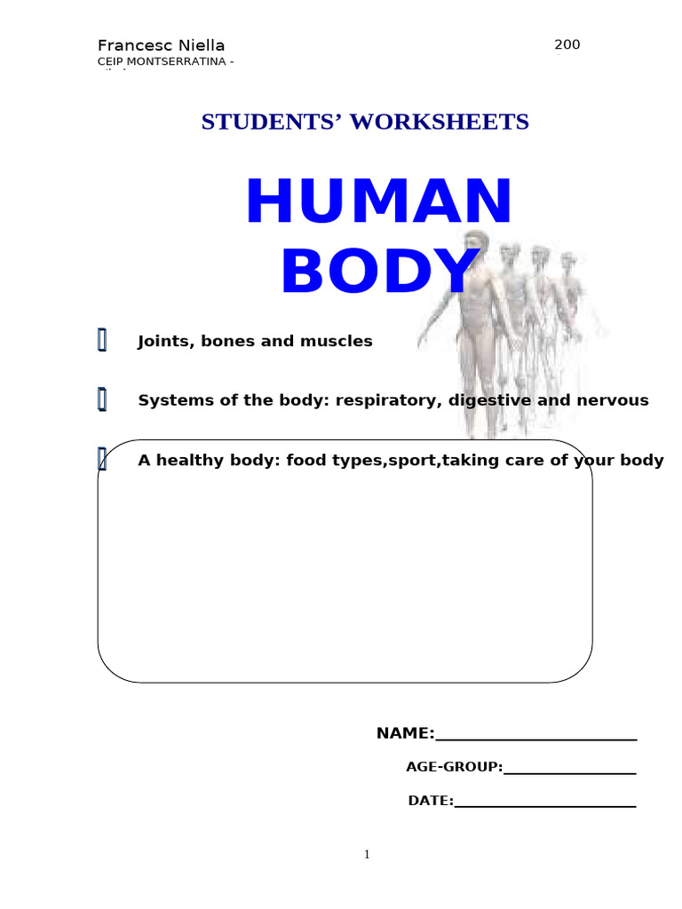 Worksheets (1) | PDF | Digestion | Breathing