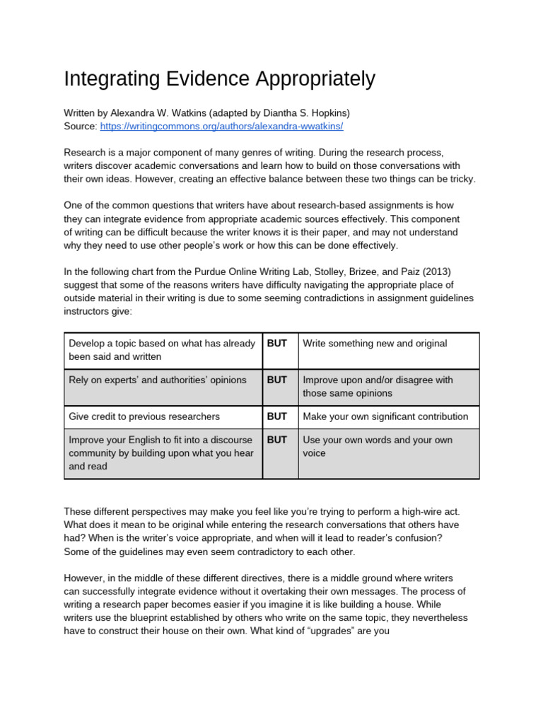Strengthening Research with Contradictory Evidence | PDF | Plagiarism ...