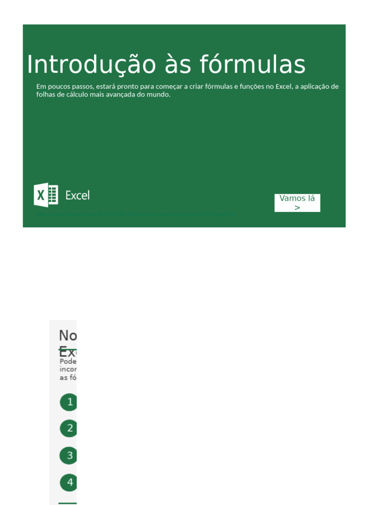 Fórmulas Básicas no Excel: Guia Prático | PDF | Função (Matemática ...