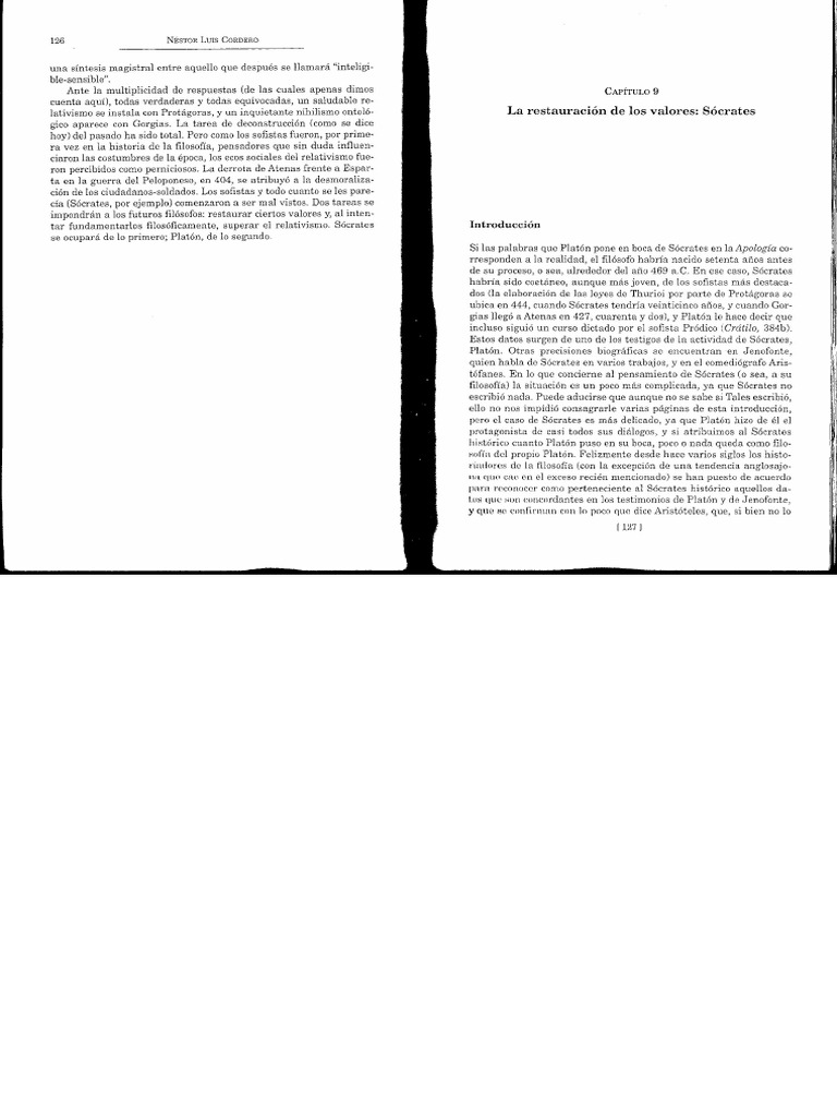 Socrates Platón Y Aristóteles Pdf