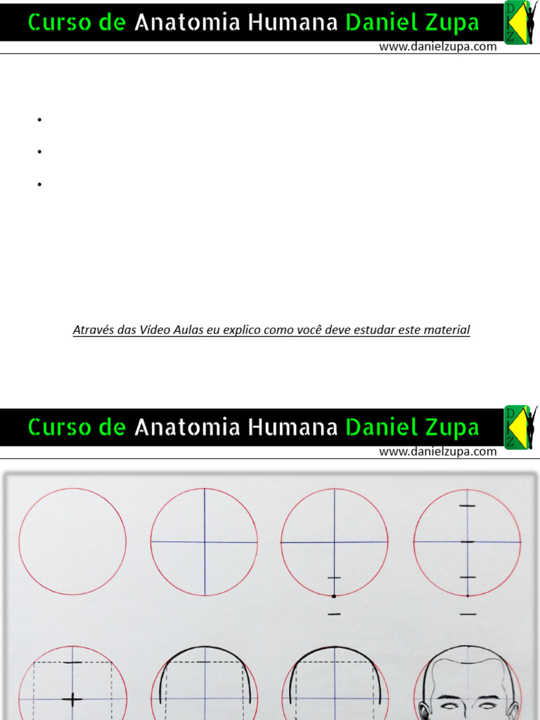 Estudo Avançado de Desenho de Rosto | PDF