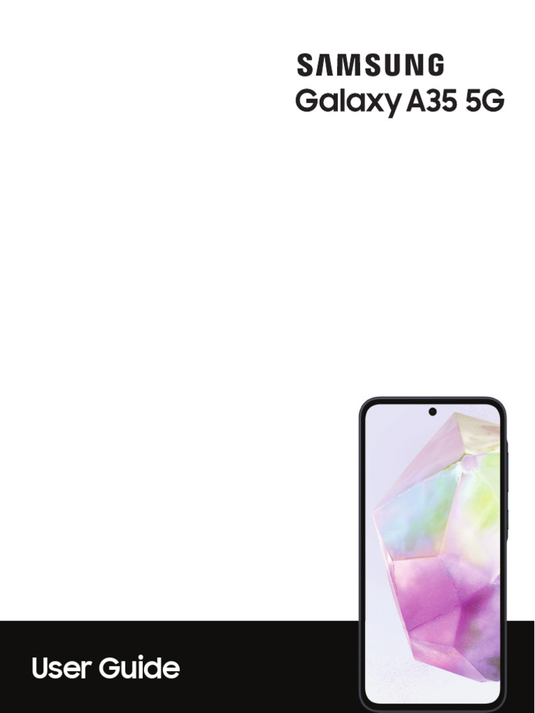 Samsung Galaxy A35 5G Manual PDF Icon Computer Keyboard