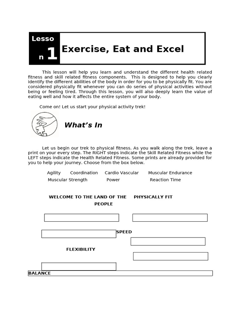 PE 11 1 Coverage | PDF | Physical Fitness | Flexibility (Anatomy)