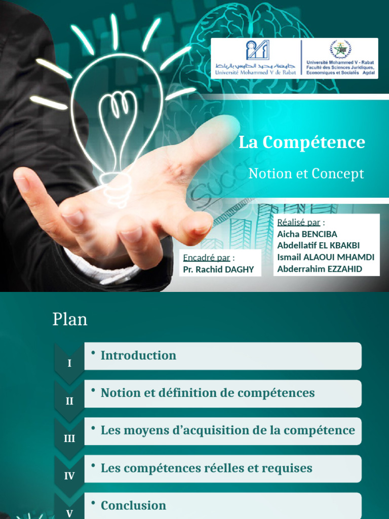 Comprendre la compétence en RH | PDF | Compétence (Ressources humaines ...