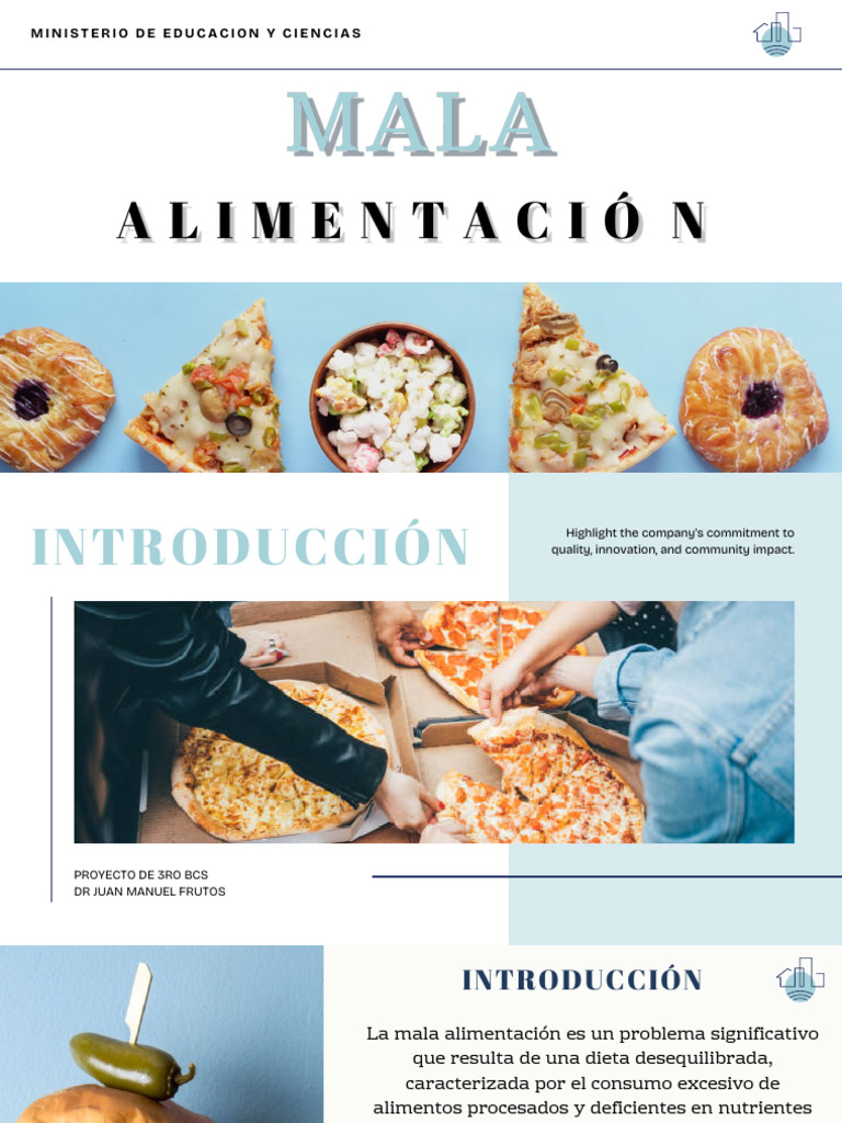Mala Alimentacionttt | PDF | Alimentos | Dieta