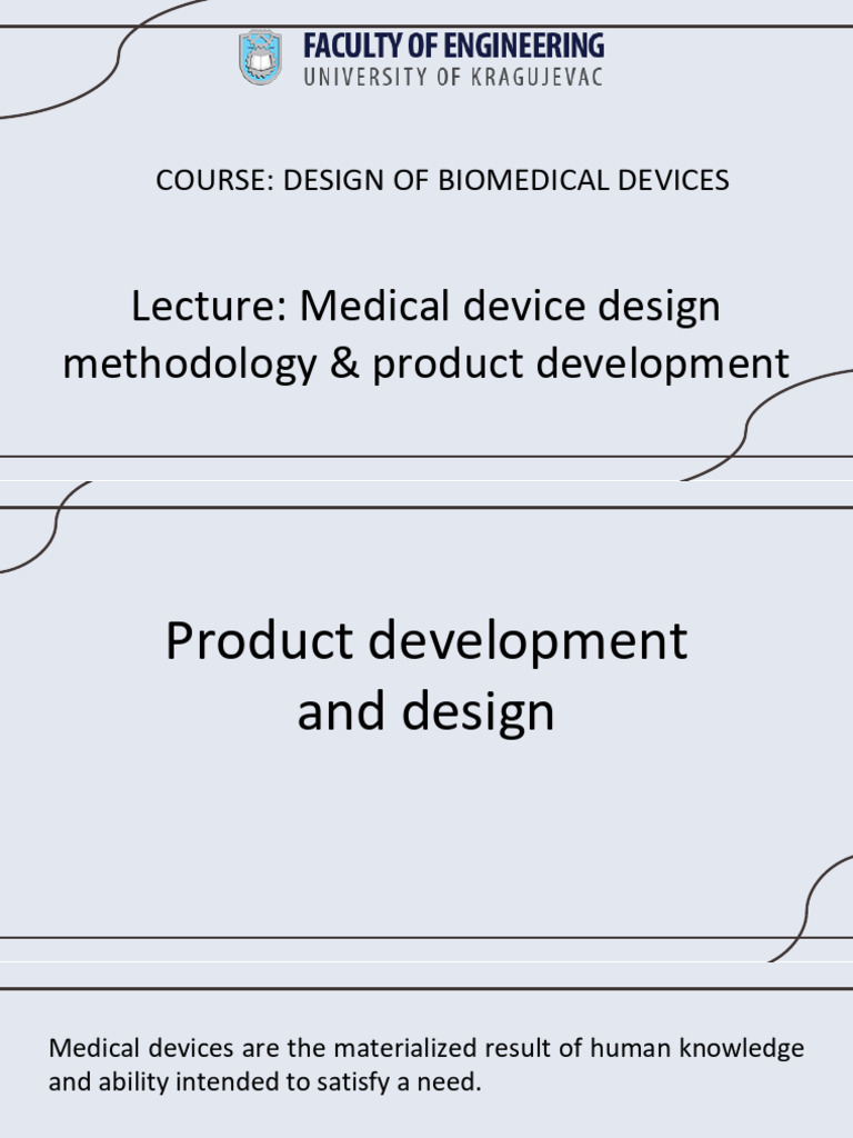 Design of Biomedical Devices 3 and 4 | PDF | Software Development ...