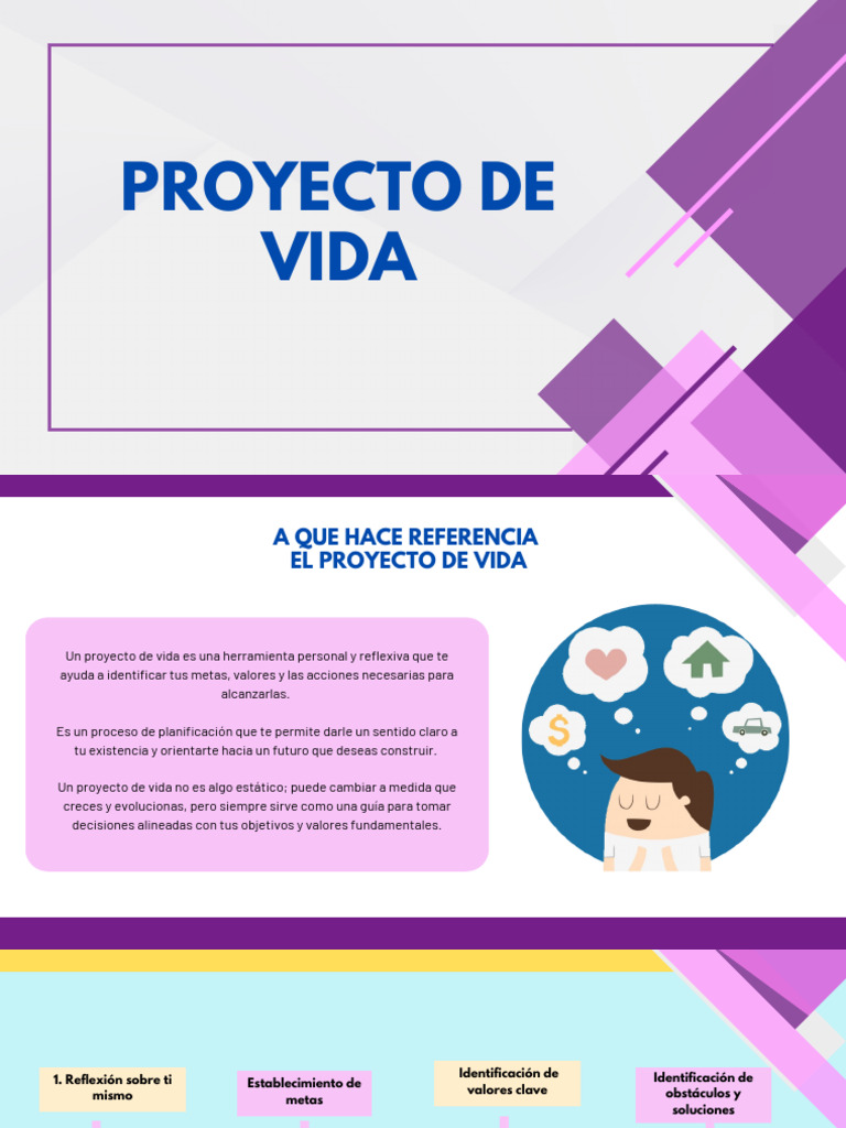 Guía para Crear un Proyecto de Vida | PDF | Planificación | Cognición