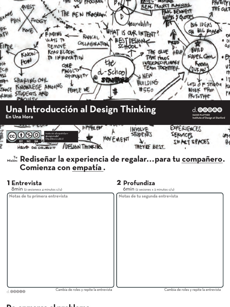 Introducción al Design Thinking en 1 Hora | PDF