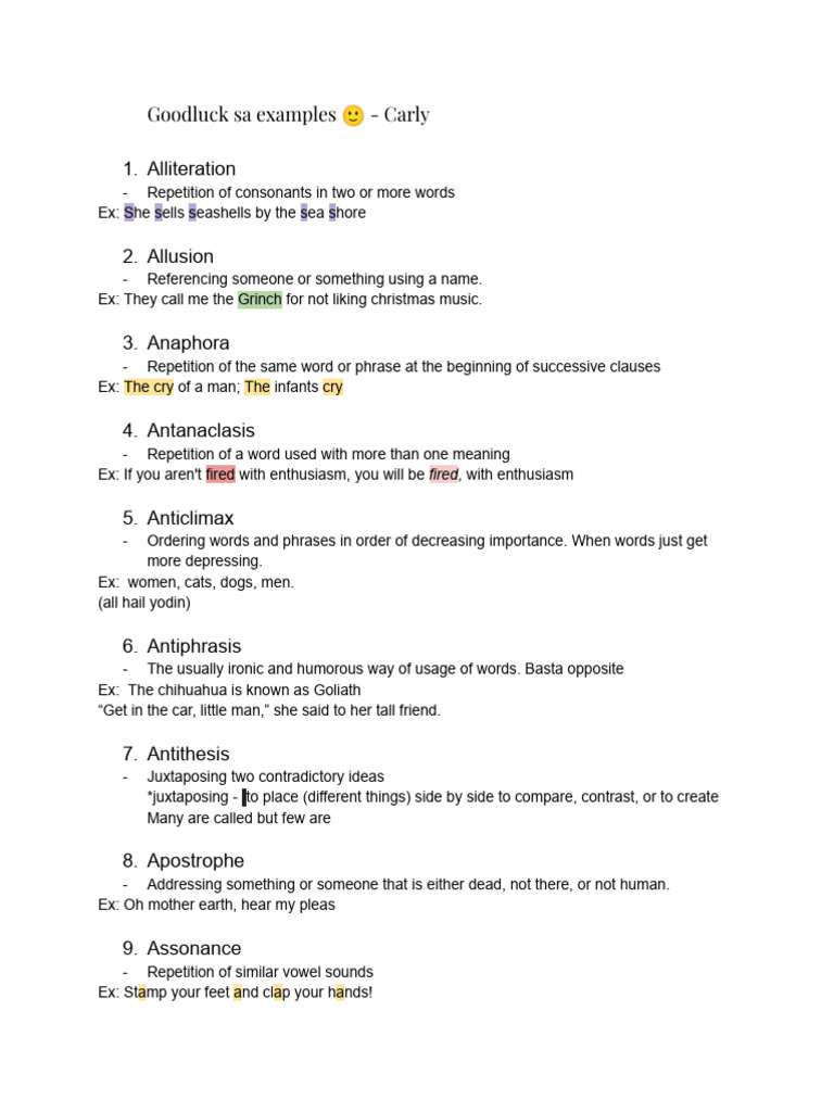35 Rhetorical Devices Explained | PDF | Linguistics | Rhetorical Techniques
