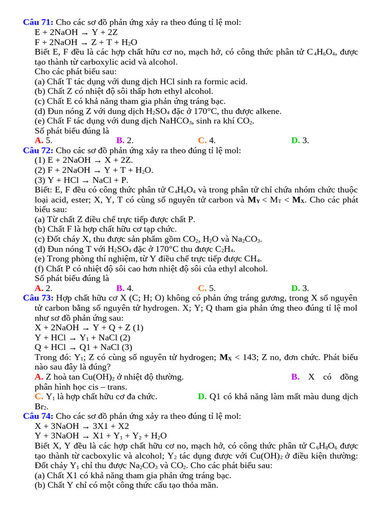 tìm chất 71-90 | PDF