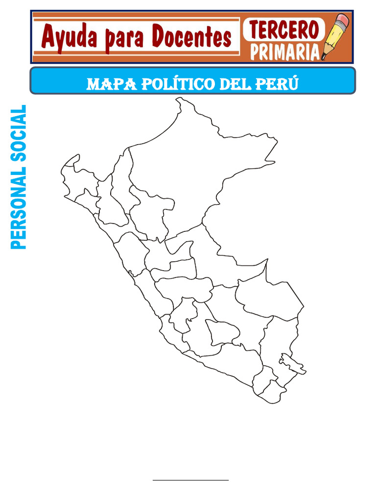 Mapa Político y Actividades del Perú | PDF | Perú