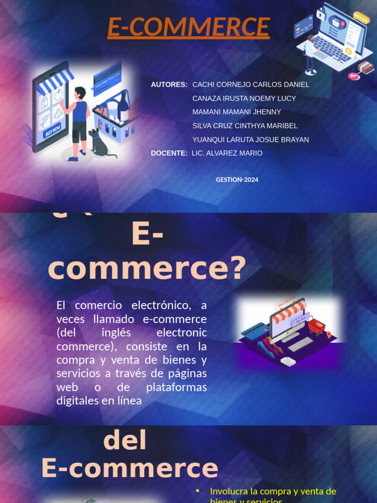 Impacto del E-Commerce en el Comercio | PDF | Comercio electrónico ...