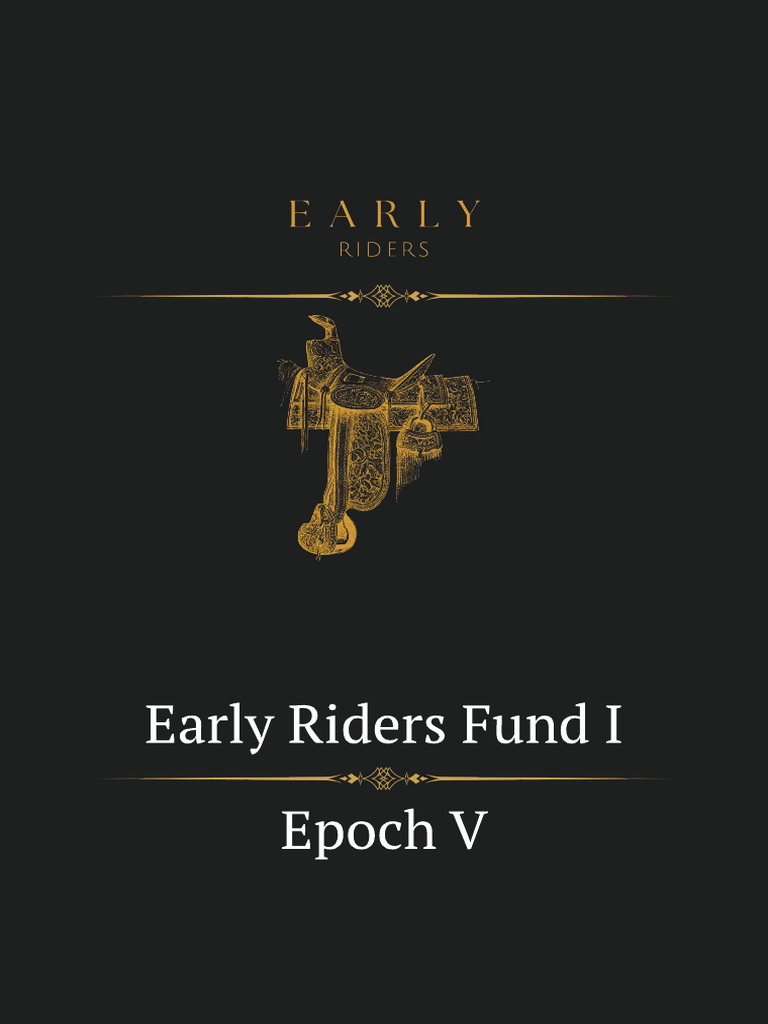 Early Riders 1718370215 | PDF | Investing | Valuation (Finance)