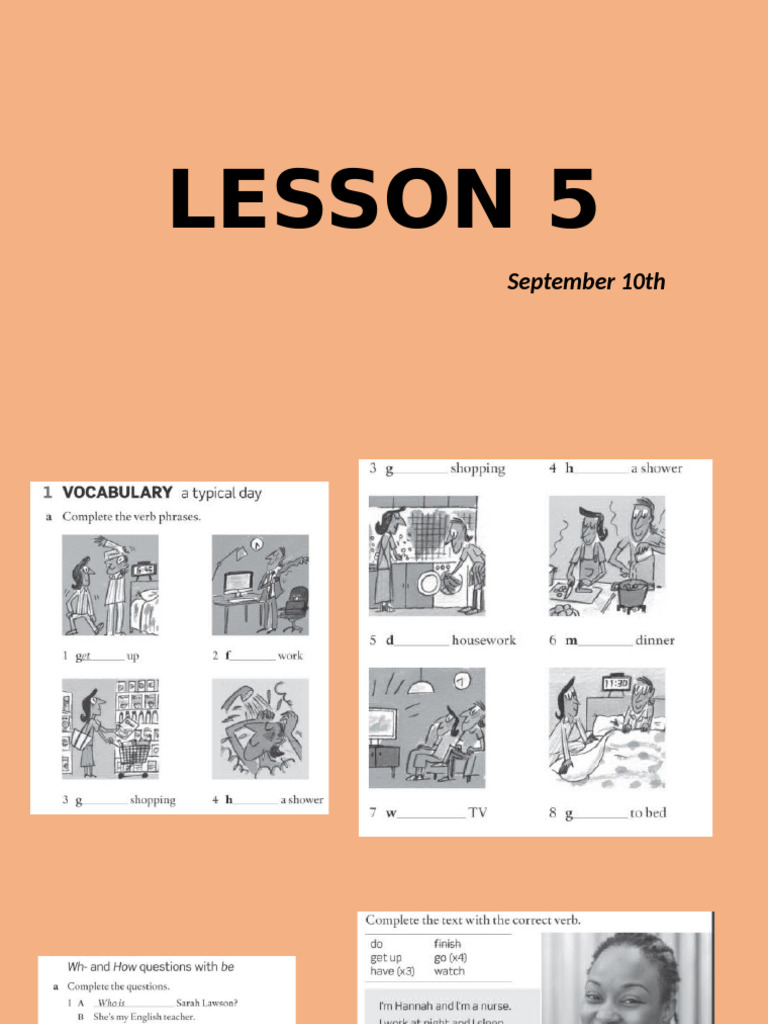 Lesson 5 | PDF | Career & Growth