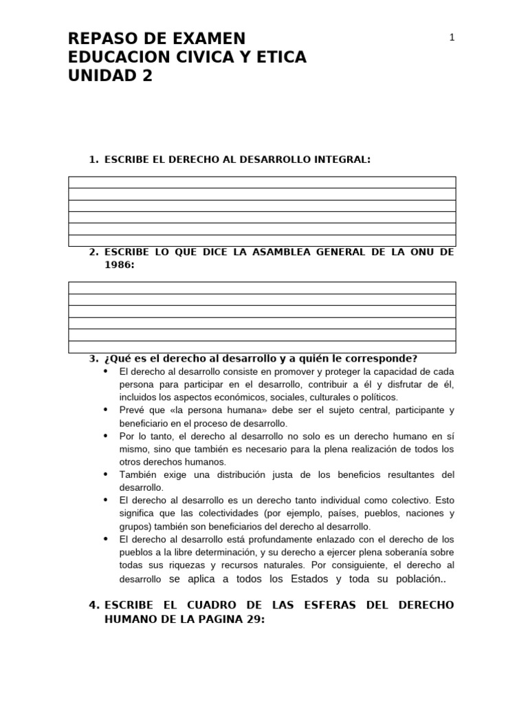 Derecho al Desarrollo Integral y Dignidad | PDF | Dignidad | Derechos ...