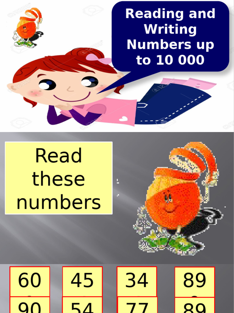 gr3 - wk1 - Writing Numbers in Words & Symbols | PDF
