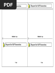 PhilHealth Request For SAP Generation