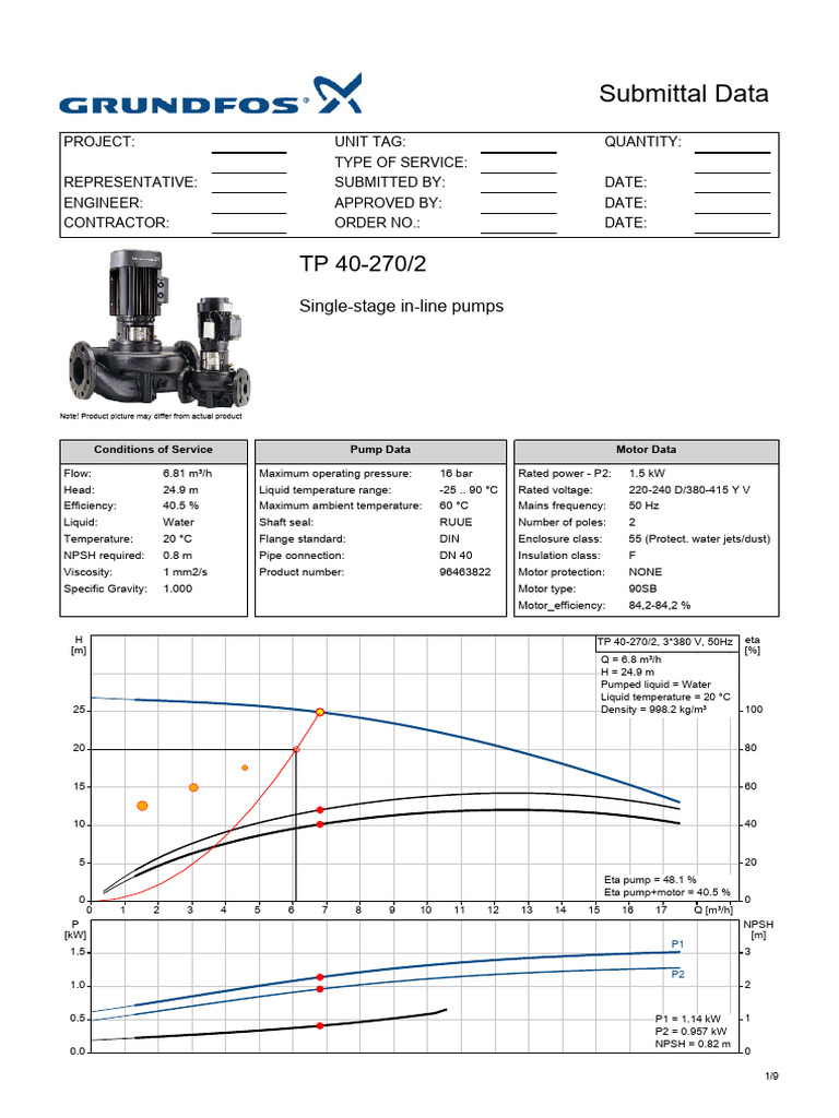 Kitchen CDP Pump | PDF | Pump | Liquids